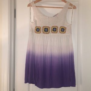 Never worn! Mini/Tunic Dress